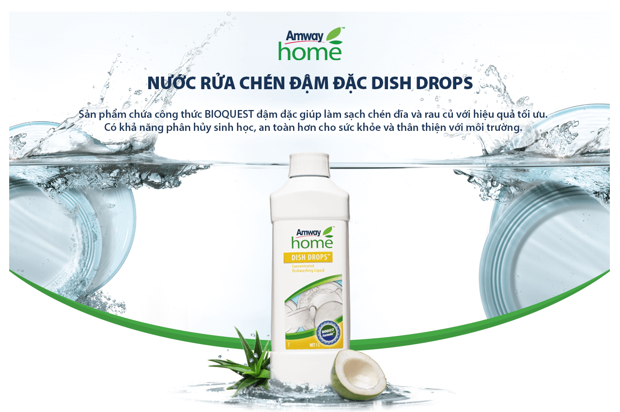 Nước rửa chén đậm đặc Dish Drops